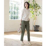 クルーネックニットカーディガン/オーガニックコットン混【UV/洗濯機洗い可】 | OPAQUE.CLIP | 詳細画像12