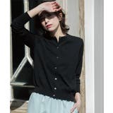 クルーネックニットカーディガン/オーガニックコットン混【UV/洗濯機洗い可】 | OPAQUE.CLIP | 詳細画像13