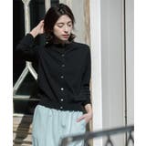 クルーネックニットカーディガン/オーガニックコットン混【UV/洗濯機洗い可】 | OPAQUE.CLIP | 詳細画像17