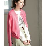 クルーネックニットカーディガン/オーガニックコットン混【UV/洗濯機洗い可】 | OPAQUE.CLIP | 詳細画像20