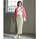 クルーネックニットカーディガン/オーガニックコットン混【UV/洗濯機洗い可】 | OPAQUE.CLIP | 詳細画像24