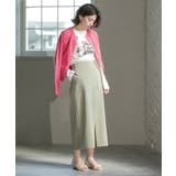 クルーネックニットカーディガン/オーガニックコットン混【UV/洗濯機洗い可】 | OPAQUE.CLIP | 詳細画像26