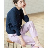 クルーネックニットカーディガン/オーガニックコットン混【UV/洗濯機洗い可】 | OPAQUE.CLIP | 詳細画像27