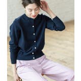 クルーネックニットカーディガン/オーガニックコットン混【UV/洗濯機洗い可】 | OPAQUE.CLIP | 詳細画像30