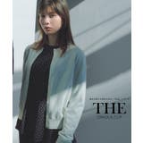 ホワイト(001) | クルーネックニットカーディガン/オーガニックコットン混【UV/洗濯機洗い可】 | OPAQUE.CLIP