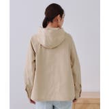 《SS-LLsize》撥水フードブルゾン【洗濯機洗い可/花粉対応】 | OPAQUE.CLIP | 詳細画像43 