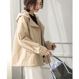 《SS-LLsize》撥水フードブルゾン【洗濯機洗い可/花粉対応】 | OPAQUE.CLIP | 詳細画像5 