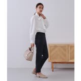 《S-LLsize》ハイストレッチイージースティックパンツ【洗濯機洗い可】 | OPAQUE.CLIP | 詳細画像39 