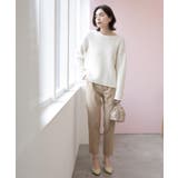 《S-LLsize》ハイストレッチイージースティックパンツ【洗濯機洗い可】 | OPAQUE.CLIP | 詳細画像14 