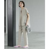 《6色展開 丈が選べる》美脚イージーテーパードパンツ セットアップ対応【ストレッ… | OPAQUE.CLIP | 詳細画像17 