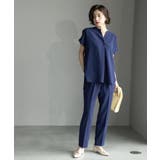 《6色展開 丈が選べる》美脚イージーテーパードパンツ セットアップ対応【ストレッ… | OPAQUE.CLIP | 詳細画像19 