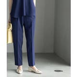 ブルー(093) | 《6色展開 丈が選べる》美脚イージーテーパードパンツ セットアップ対応【ストレッ… | OPAQUE.CLIP