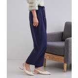 《6色展開 丈が選べる》美脚イージーワイドパンツ セットアップ対応【ストレッチ | OPAQUE.CLIP | 詳細画像46 