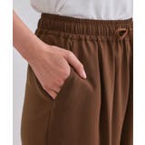 《6色展開 丈が選べる》美脚イージーワイドパンツ セットアップ対応【ストレッチ | OPAQUE.CLIP | 詳細画像65 