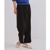 《6色展開 丈が選べる》美脚イージーワイドパンツ セットアップ対応【ストレッチ | OPAQUE.CLIP | 詳細画像31 