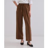 《6色展開 丈が選べる》美脚イージーワイドパンツ セットアップ対応【ストレッチ | OPAQUE.CLIP | 詳細画像67 