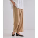 《6色展開 丈が選べる》美脚イージーワイドパンツ セットアップ対応【ストレッチ | OPAQUE.CLIP | 詳細画像55 