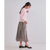 シアーヴィンテージイージーフレアスカート【洗濯機洗い可】 | OPAQUE.CLIP | 詳細画像31 