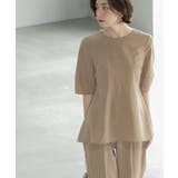 ストレッチペプラムブラウス セットアップ対応 | OPAQUE.CLIP | 詳細画像28