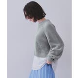 レイヤード風ミドルゲージニット【洗濯機洗い可】 | OPAQUE.CLIP | 詳細画像5