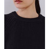 レイヤード風ミドルゲージニット【洗濯機洗い可】 | OPAQUE.CLIP | 詳細画像16