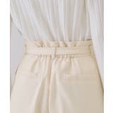 ベルト付きタックワイドパンツ/セットアップ対応【洗濯機洗い可】 | OPAQUE.CLIP | 詳細画像23 