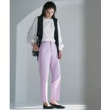 美脚ストレッチテーパードパンツ【洗濯機洗い可】 | OPAQUE.CLIP | 詳細画像1 