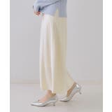 サテンナロースカート【洗濯機洗い可】 | OPAQUE.CLIP | 詳細画像5 