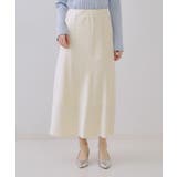 サテンナロースカート【洗濯機洗い可】 | OPAQUE.CLIP | 詳細画像9 