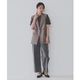 《5色展開 SS LLサイズ》ベーシッククルーネックTシャツ【接触冷感 | OPAQUE.CLIP | 詳細画像48