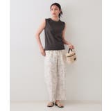 《5色展開》ベーシックノースリーブトップス【接触冷感/洗濯機洗い可】 | OPAQUE.CLIP | 詳細画像13