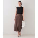 《5色展開》ベーシックノースリーブトップス【接触冷感/洗濯機洗い可】 | OPAQUE.CLIP | 詳細画像17