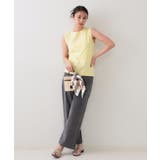 《5色展開》ベーシックノースリーブトップス【接触冷感/洗濯機洗い可】 | OPAQUE.CLIP | 詳細画像21