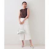 《5色展開》ベーシックノースリーブトップス【接触冷感/洗濯機洗い可】 | OPAQUE.CLIP | 詳細画像25