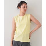 《5色展開》ベーシックノースリーブトップス【接触冷感/洗濯機洗い可】 | OPAQUE.CLIP | 詳細画像28