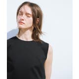 《5色展開》ベーシックノースリーブトップス【接触冷感/洗濯機洗い可】 | OPAQUE.CLIP | 詳細画像3