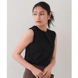 《5色展開》ベーシックノースリーブトップス【接触冷感/洗濯機洗い可】 | OPAQUE.CLIP | 詳細画像6