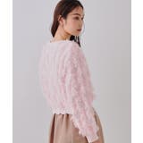 フリンジスパンコールニット【洗える】 | OPAQUE.CLIP | 詳細画像7