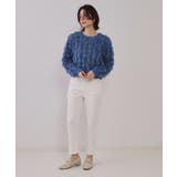 フリンジスパンコールニット【洗える】 | OPAQUE.CLIP | 詳細画像12