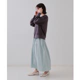 イージータックギャザースカート【洗濯機洗い可】 | OPAQUE.CLIP | 詳細画像7 