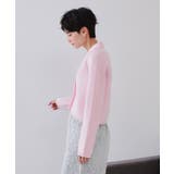 ショートニットカーディガン【洗濯機洗い可/抗ピル】 | OPAQUE.CLIP | 詳細画像14