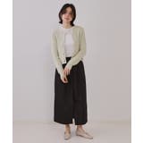 ラメヤーンニットカーディガン【洗濯機洗い可】 | OPAQUE.CLIP | 詳細画像6