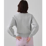 ラメボリュームスリーブニット【洗濯機洗い可】 | OPAQUE.CLIP | 詳細画像1