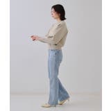 ラメボリュームスリーブニット【洗濯機洗い可】 | OPAQUE.CLIP | 詳細画像7