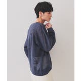 フワラー柄シアーメッシュニット【洗濯機洗い可】 | OPAQUE.CLIP | 詳細画像9