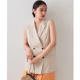 《美人百花掲載》テーラードジレ/セットアップ対応【洗える】 | OPAQUE.CLIP | 詳細画像1 