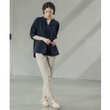 ハイストレッチイージースティックパンツ【洗濯機洗い可】 | OPAQUE.CLIP | 詳細画像16 