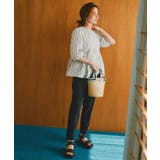 ハイストレッチイージースティックパンツ【洗濯機洗い可】 | OPAQUE.CLIP | 詳細画像1 