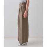 タックワイドパンツ/セットアップ対応【洗濯機洗い可】 | OPAQUE.CLIP | 詳細画像14 