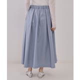 シャンブレータックフレアスカート【洗濯機洗い可】 | OPAQUE.CLIP | 詳細画像11